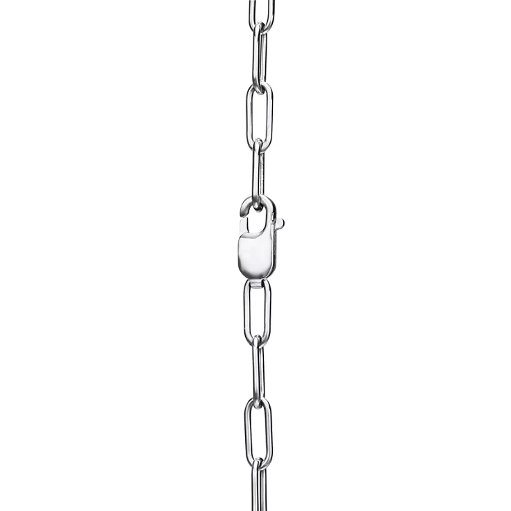 Tiffany Lock:Pendant in White Gold, Medium, 4