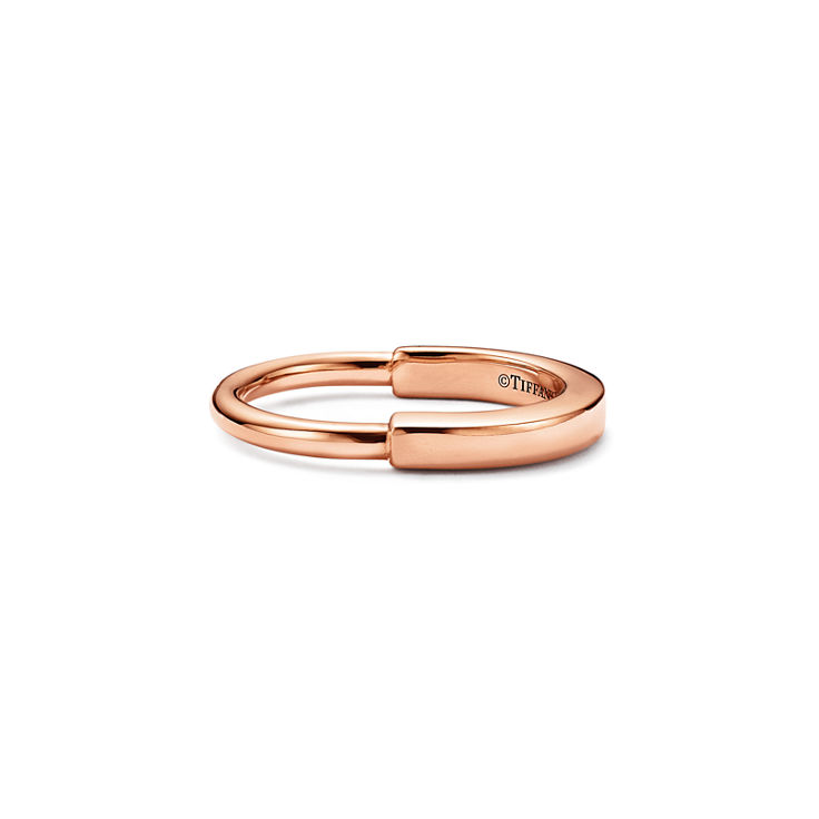 Tiffany Lock:Ring in Rose Gold image number 4