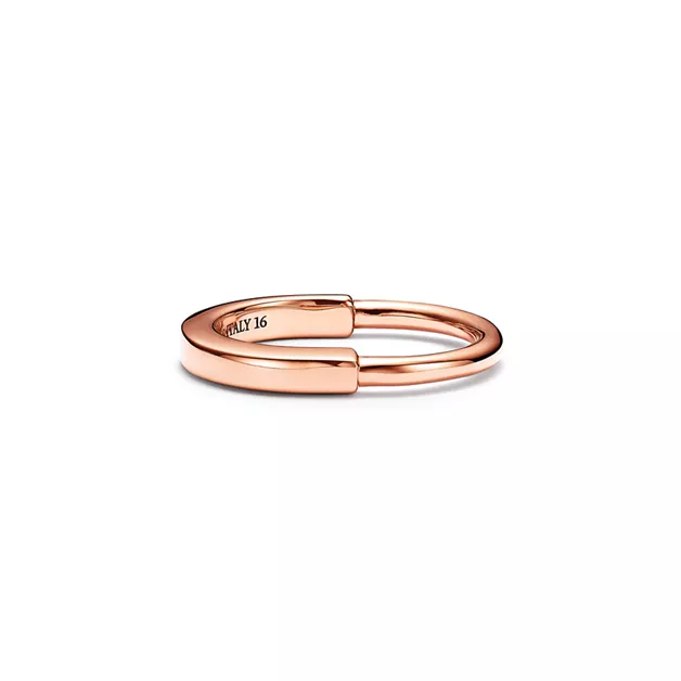 Tiffany Lock:Ring in Rose Gold image number 0