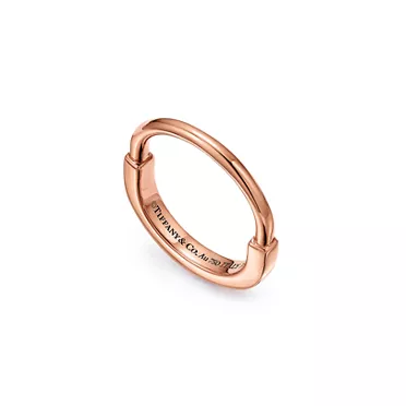 Tiffany Lock:Ring in Rose Gold, 3