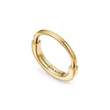 Tiffany Lock:Bague en or jaune 18 carats, 3