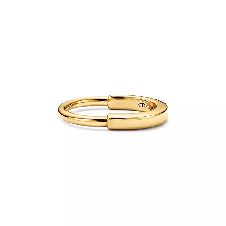 Tiffany Lock:Bague en or jaune 18 carats, 4