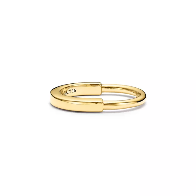 Tiffany Lock:Ring in Yellow Gold image number 0