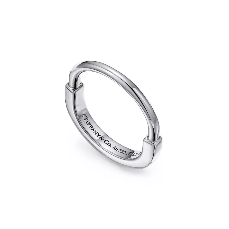 Collezione Lock by Tiffany:Anello in oro bianco, 1