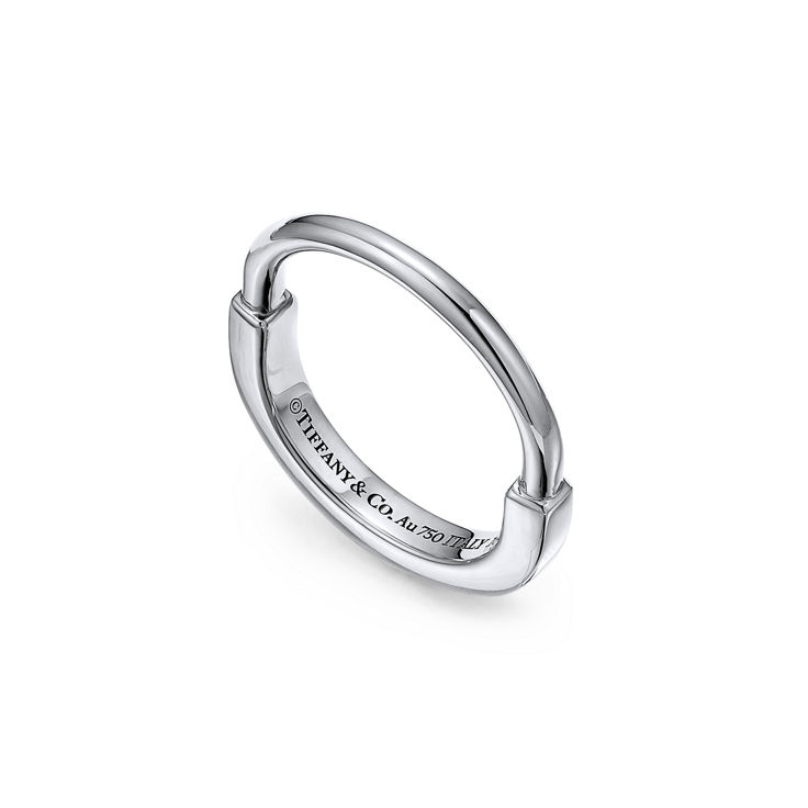 Tiffany Lock:Ring in White Gold image number 1