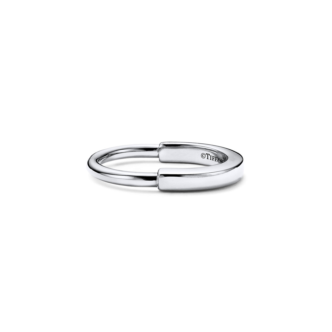 最終価格⭐︎今週末取り下げ⭐︎Tiffany Lock Ring 7.5 RG Tiffany Lock:Ring in White Gold | Tiffany & Co. US