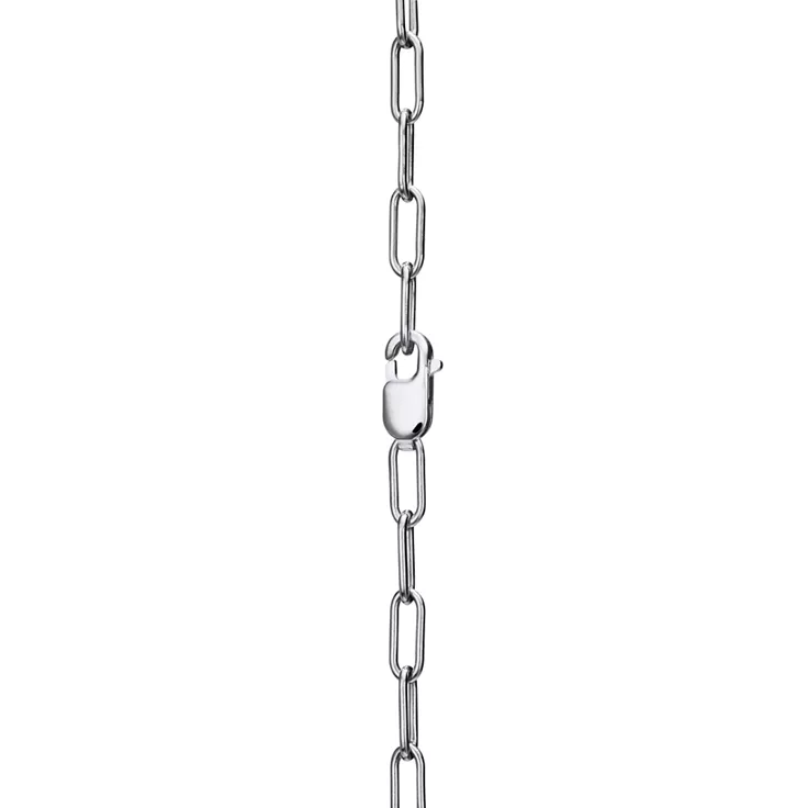 Collezione Lock by Tiffany:Pendente in oro bianco con pavé di diamanti, medio, 4