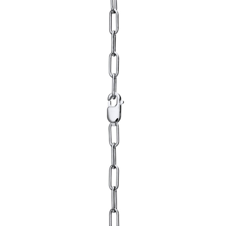 Tiffany Lock:Pendant in White Gold with Pavé Diamonds, Medium image number 4