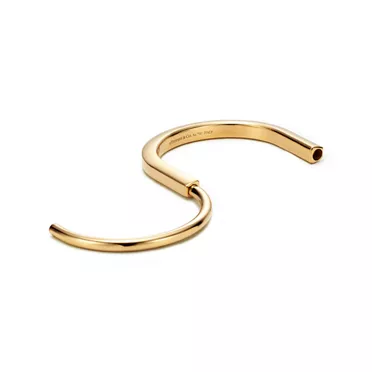 Tiffany Lock:Bangle in Yellow Gold, 6