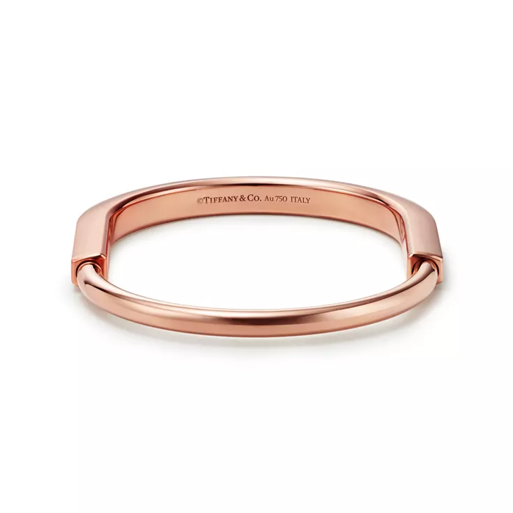 Tiffany Lock:Brazalete de oro rosa, 4