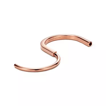 Tiffany Lock:Brazalete de oro rosa, 6