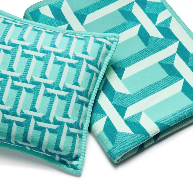 Tiffany T:T True Blanket in Tiffany Blue® Cashmere and Wool, 4