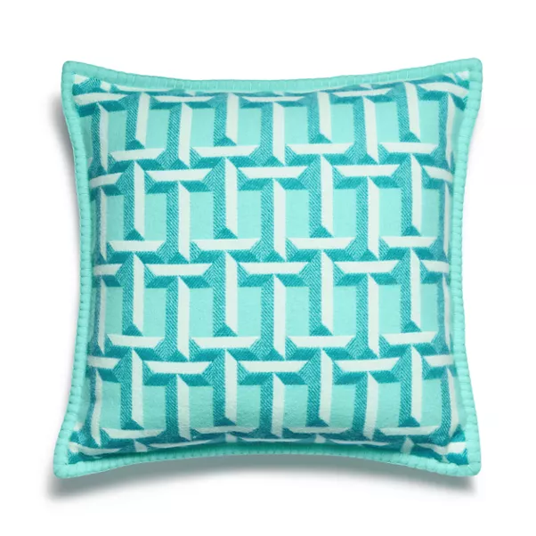 T True Cushion in Tiffany Blue® Cashmere and Wool