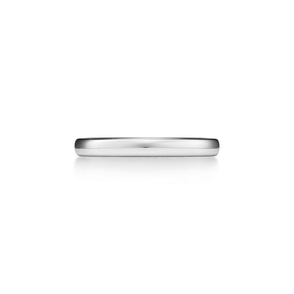 Tiffany Forever:Ehering in Platin, 2,5 mm breit