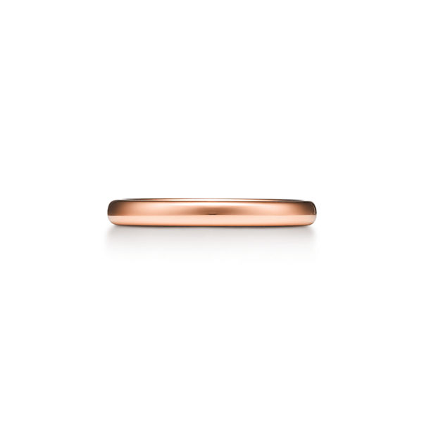 Tiffany Forever:Ehering in Roségold, 2,5 mm breit