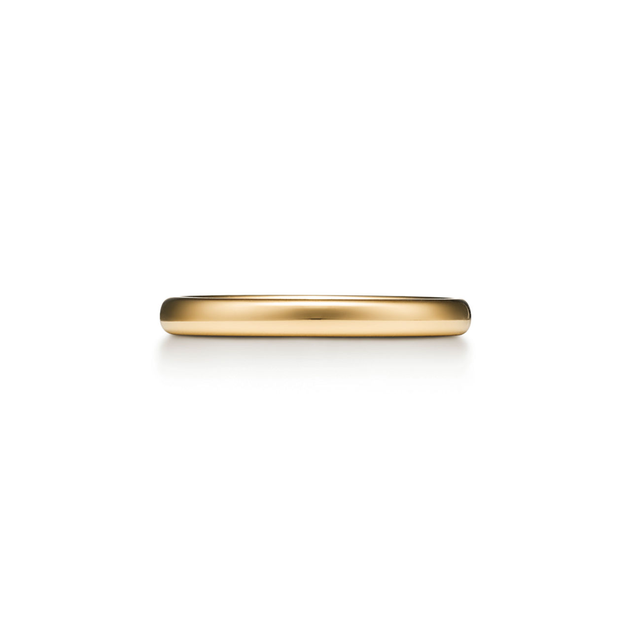 Tiffany Forever:Wedding Band Ring in Yellow Gold, 2.5 mm Wide image number 0