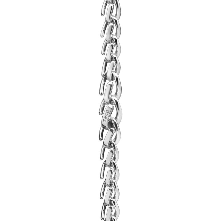 Tiffany Forge:Medium Link Necklace in High-polished Sterling Silver image number 4