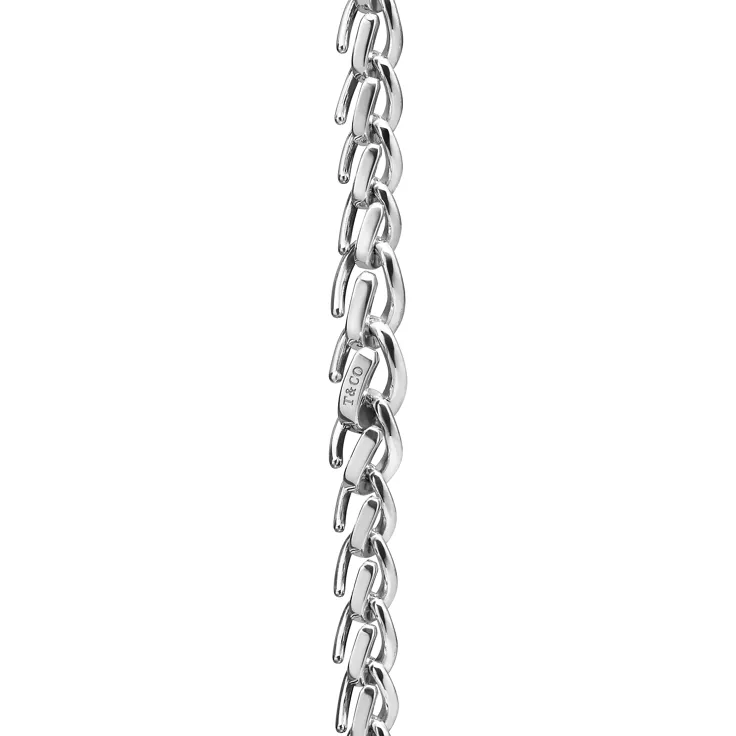 Tiffany Forge:Medium Link Necklace in High-polished Sterling Silver, 4
