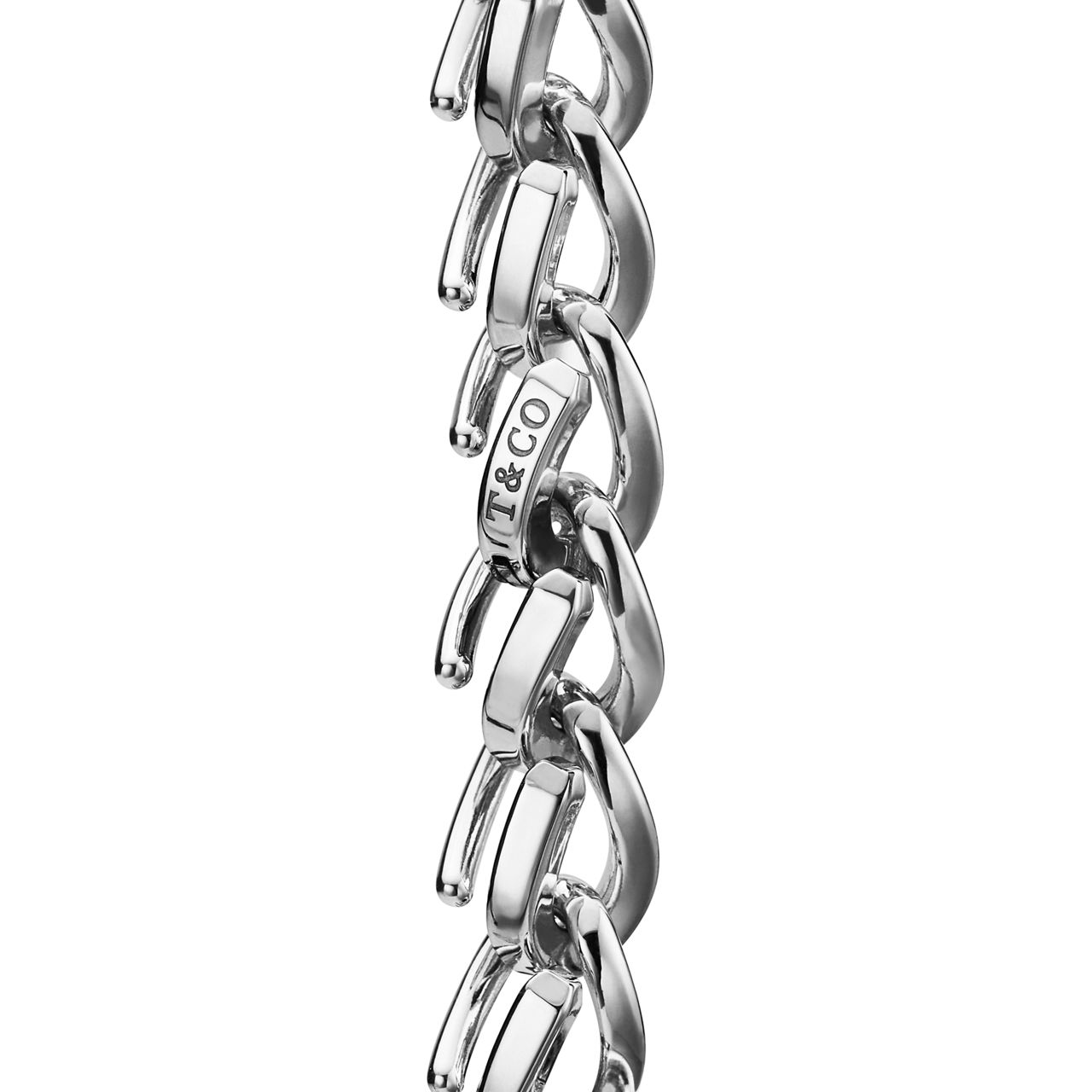 Tiffany Forge:Large Link Bracelet in High-polished Sterling Silver image number 3