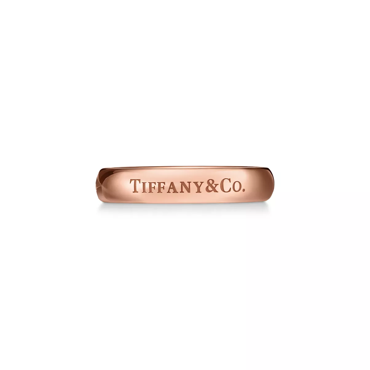 밴드 링 로즈 골드