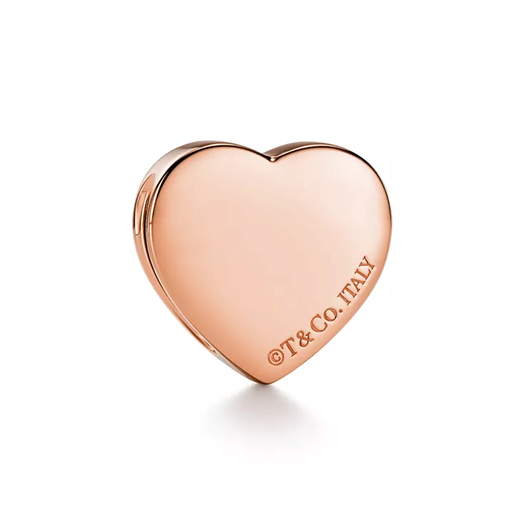 Return to Tiffany™:Scarf Ring in Rose Gold-plated Metal, 5