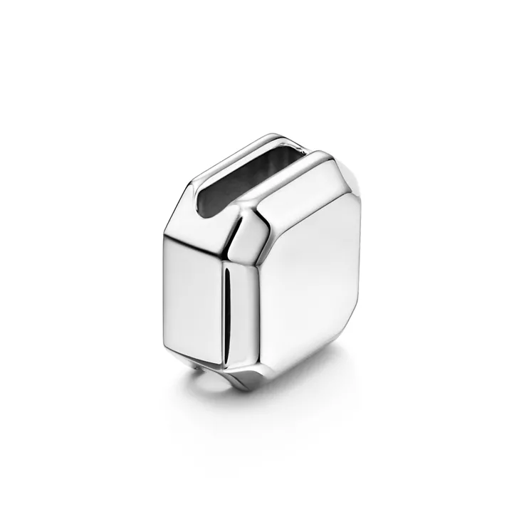 Collezione Tiffany True&reg;:Anello per foulard in metallo placcato palladio, 1