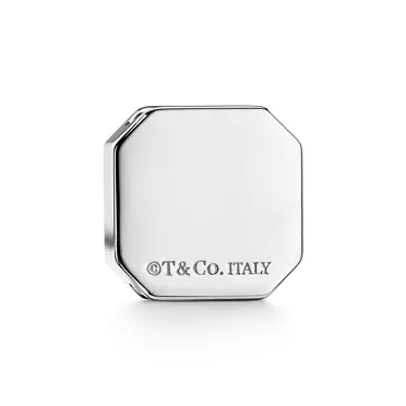 Collezione Tiffany True&reg;:Anello per foulard in metallo placcato palladio, 2
