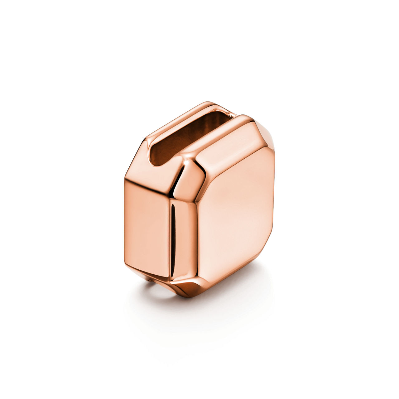 Tiffany True®:Scarf Ring in Rose Gold-plated Metal image number 3