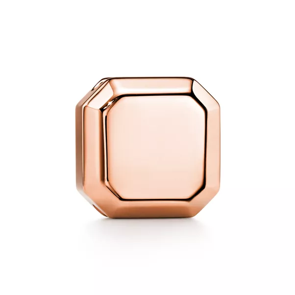 Tiffany True®:Pasador de pañuelo en metal chapado en oro rosa