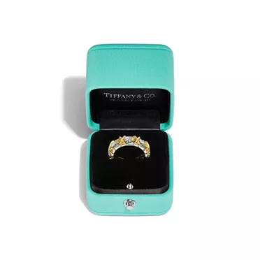 Sixteen Stone by Tiffany:Ring with Yellow and White Diamonds, 3