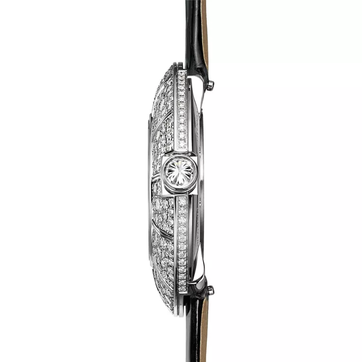Tiffany 57:Watch in White Gold with Diamonds, 4