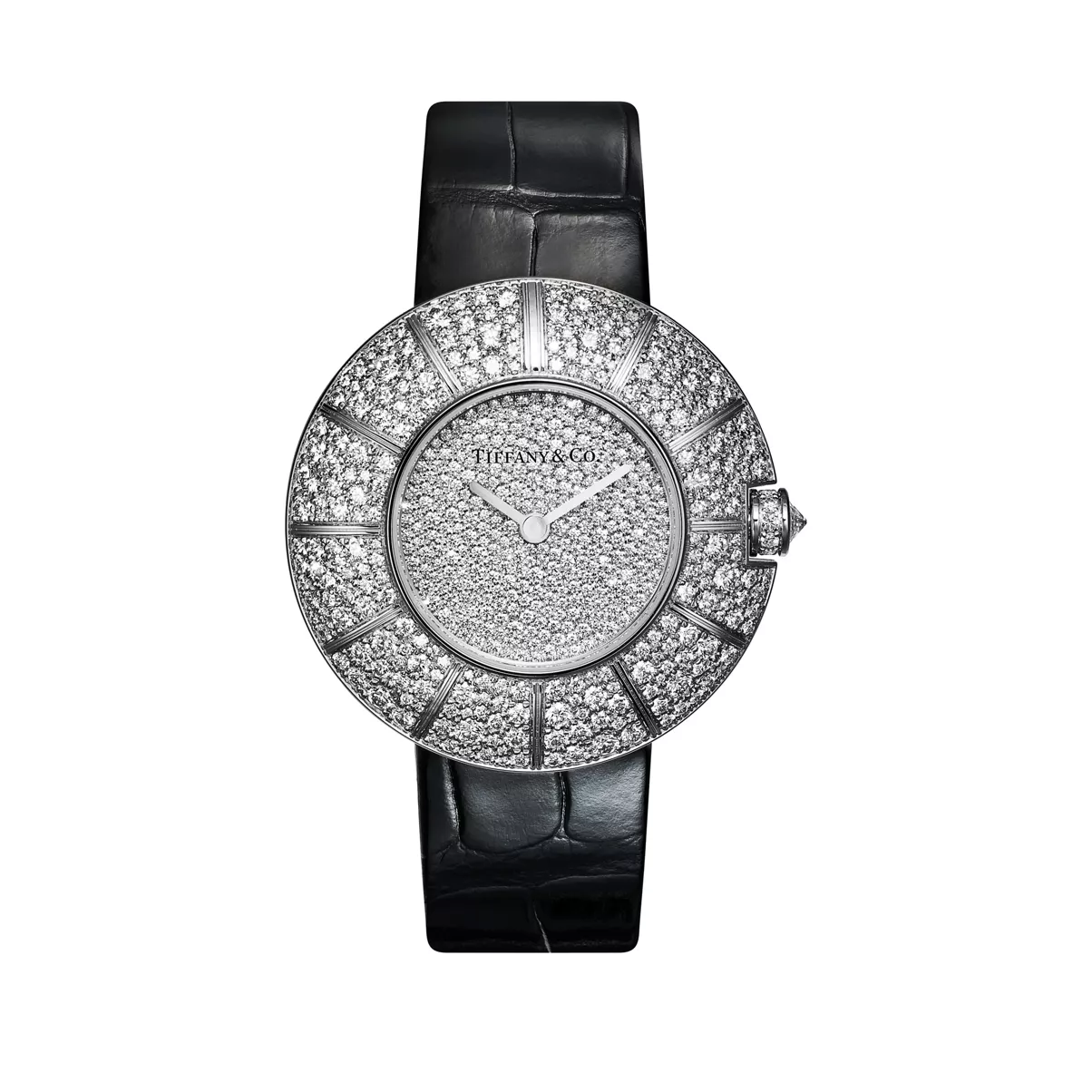 Watch in White Gold with Diamonds