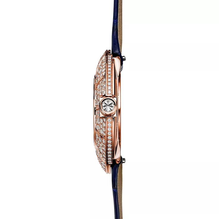 Tiffany 57:Watch in Rose Gold with Diamonds, 4