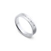 T&CO.&reg;:Band Ring in Platinum with a Diamond image number 3