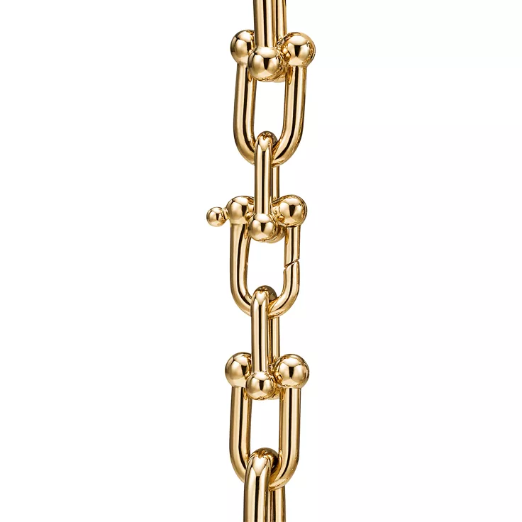 Tiffany HardWear:Collier à maillons dégradés opulents en or jaune 18 carats, 4