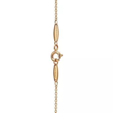 Elsa Peretti®:Bean® design Bracelet in Yellow Gold with Diamonds, 3