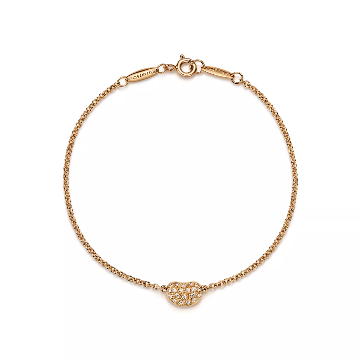 Bracciale in oro giallo con diamanti