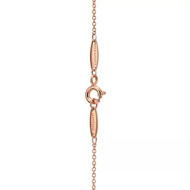 Elsa Peretti®:Bean design Bracelet in Rose Gold with Diamonds, 2