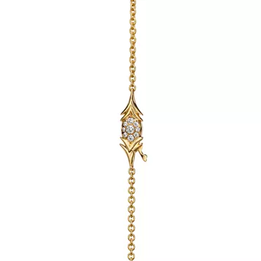 Jean Schlumberger by Tiffany:Bird on a Rock Pendant in Yellow Gold and Platinum, 3