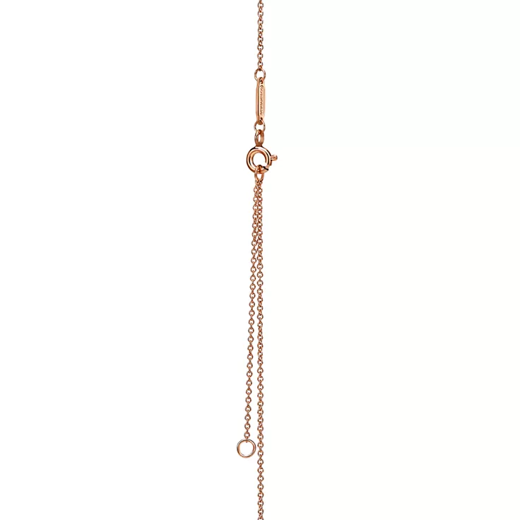 Return to Tiffany®:Heart Tag Pendant in Rose Gold, Mini, 4