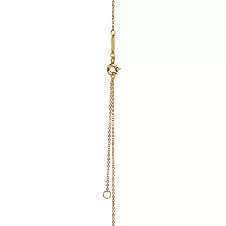 Return to Tiffany®:Mini Heart Tag Pendant in Yellow Gold, 5