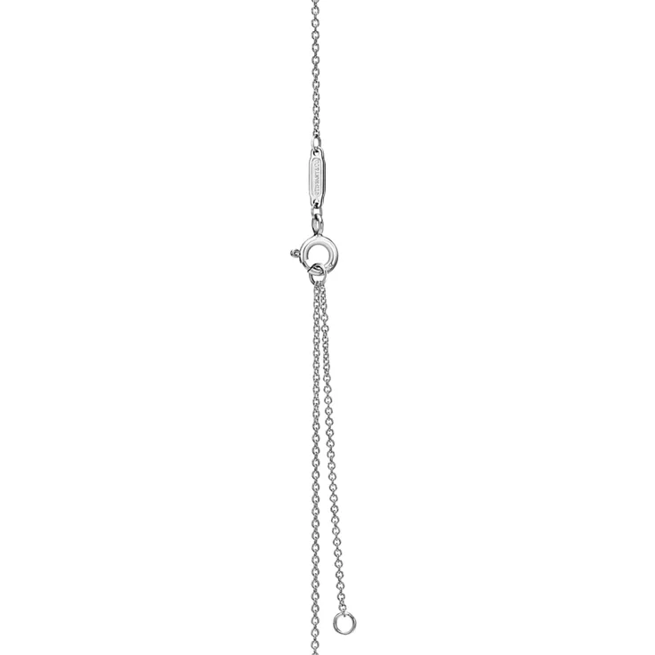 Return to Tiffany®:Heart Tag Pendant in Sterling Silver and Rose Gold, Small, 4