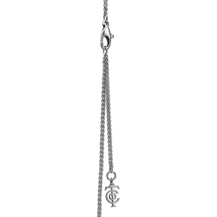 Tiffany Knot:Large Key Pendant in Platinum with Diamonds, 4
