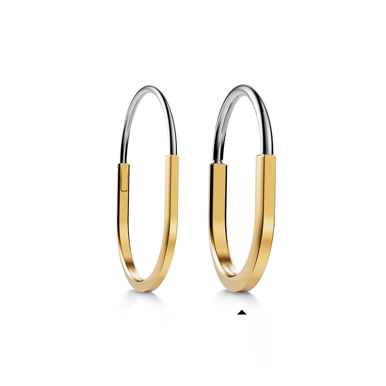 Tiffany Lock:Brazalete en oro amarillo y blanco imagen número 7