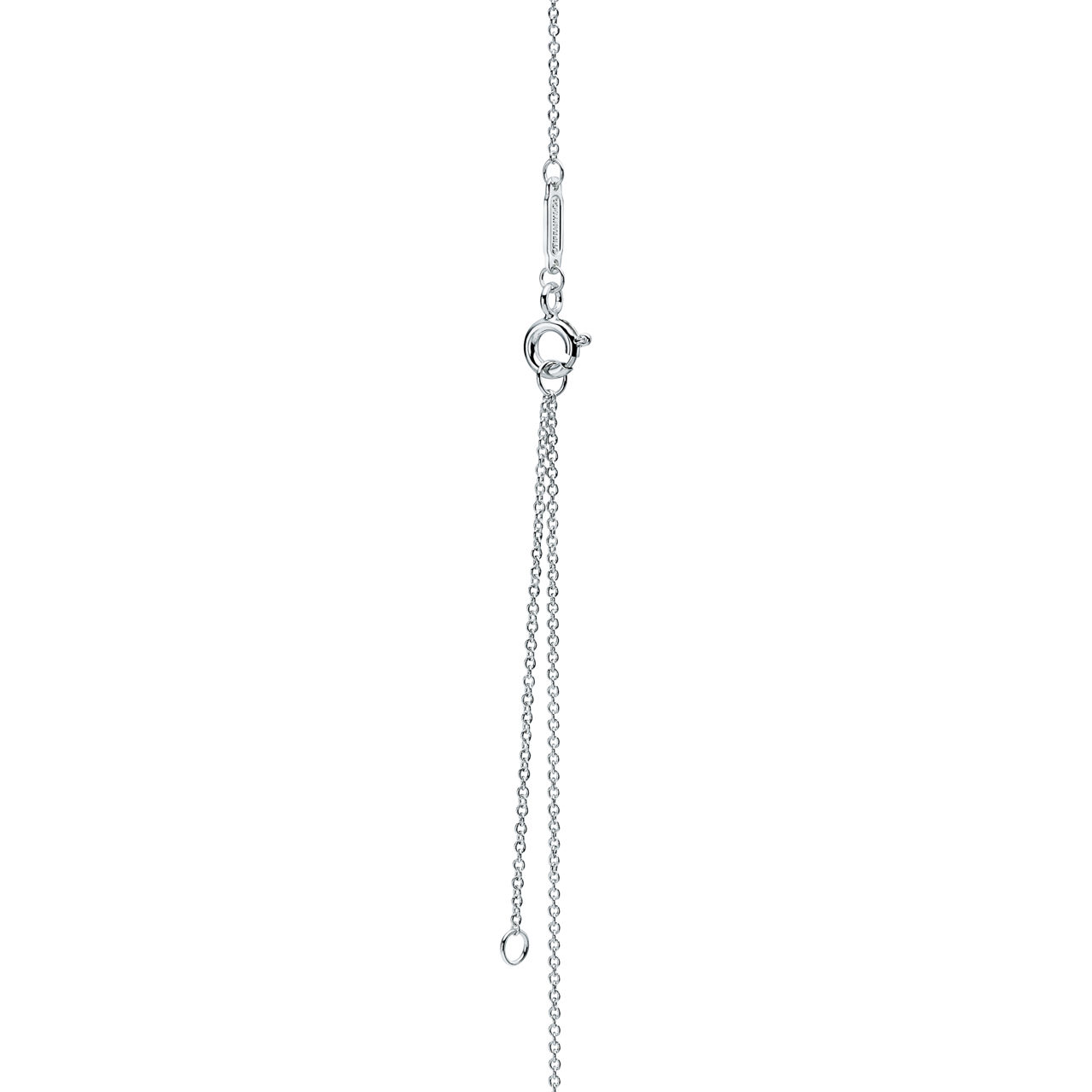 Return to Tiffany™:Heart Pendant and Earrings Set in Silver with Diamonds, Mini image number 6