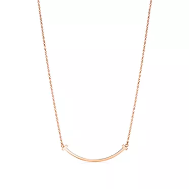 Tiffany T:Smile Pendant and Earrings Set, Limited Edition in Rose Gold, 2