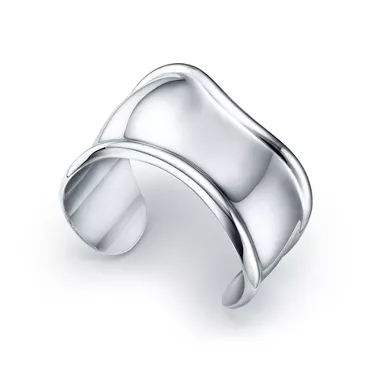 Elsa Peretti®:Small Bone Cuff in Sterling Silver, 3