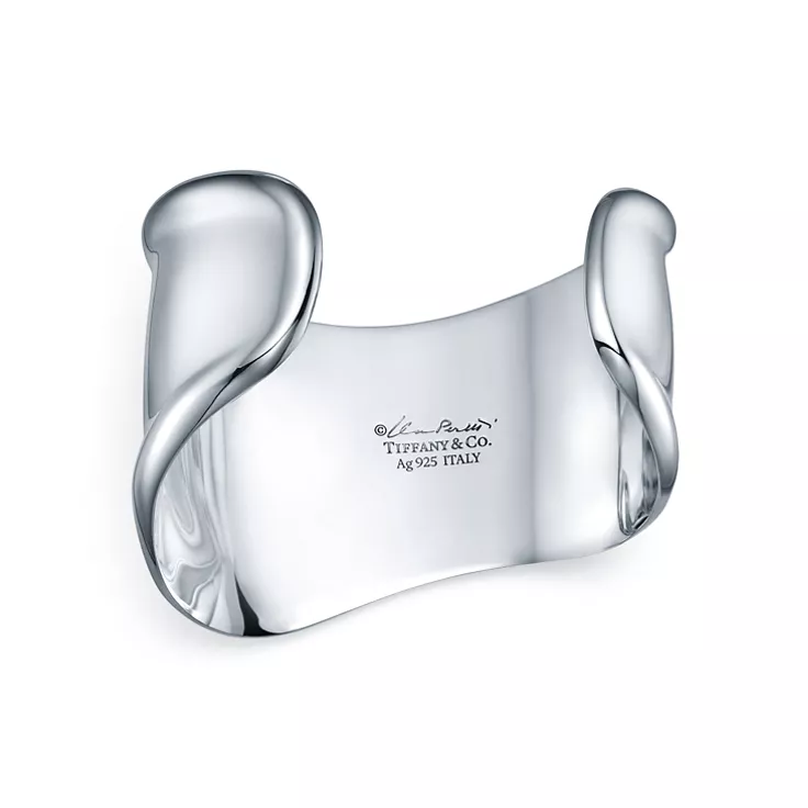 Elsa Peretti&reg;:Small Bone Cuff in Sterling Silver, 4