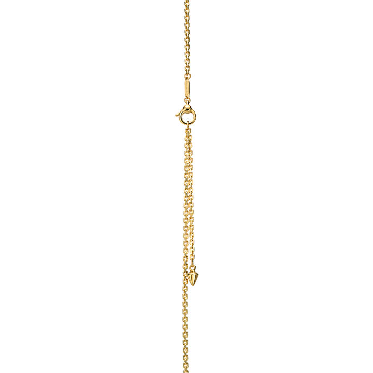 Tiffany Titan by Pharrell Williams:Pearl Pendant in Yellow Gold with Diamonds image number 4