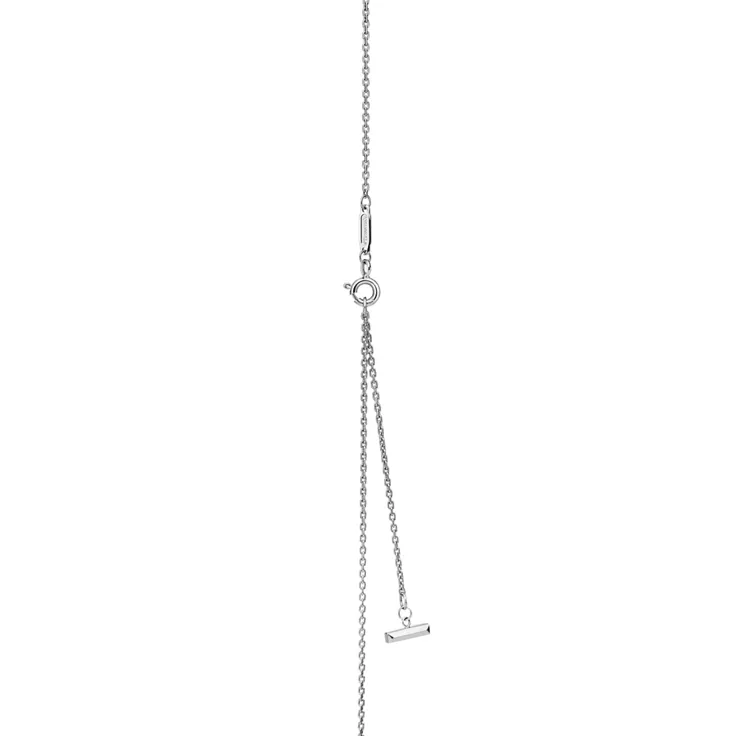 Tiffany T:T1 Narrow Circle Pendant in White Gold with Pavé Diamonds, 4